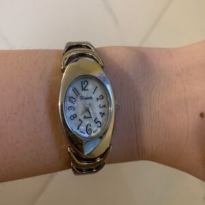 NEW Xanadu Gold Silver Two Tone Bracelet Watch Mother Of Pearl Face